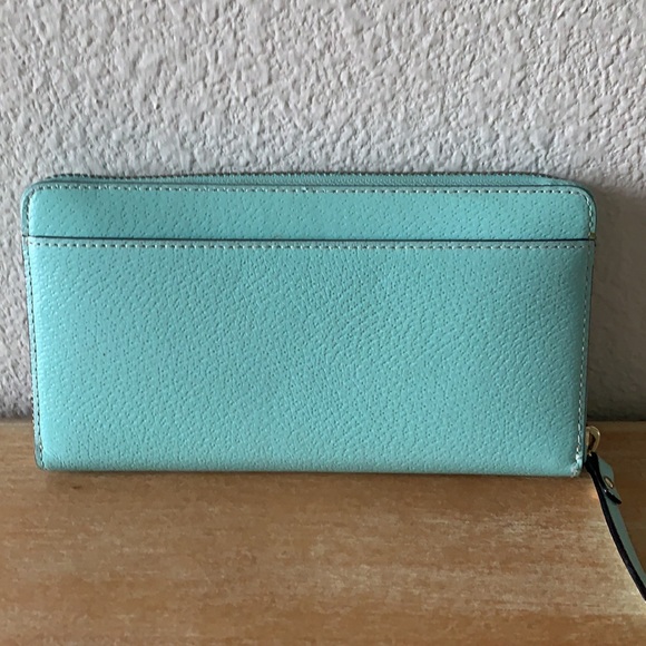 Turquoise Kate Spade Wallet - Picture 2 of 4